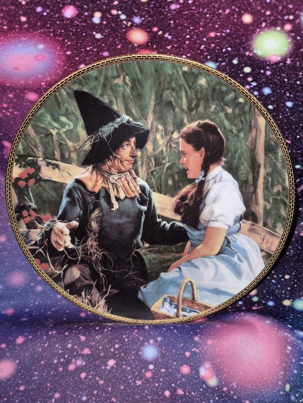 🌟🧙‍♀️ Vintage Hamilton Collection Wizard of Oz “Dorothy Meets the Scarecrow”
